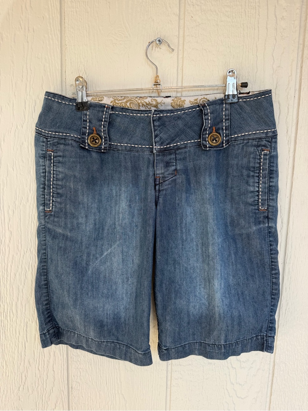 Tyte Jeans Medium Blue Denim Bermuda Shorts